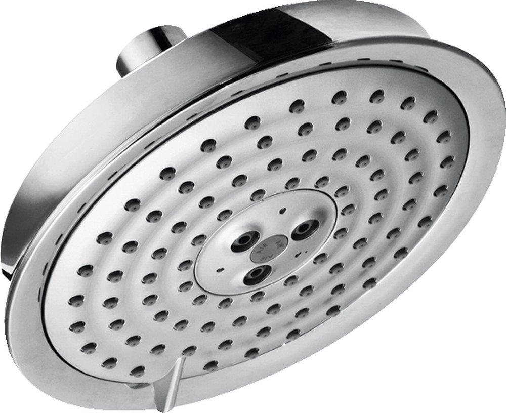 Hansgrohe Chrome Multi Function RainAir/BalanceAir/Whirl Showerhead 