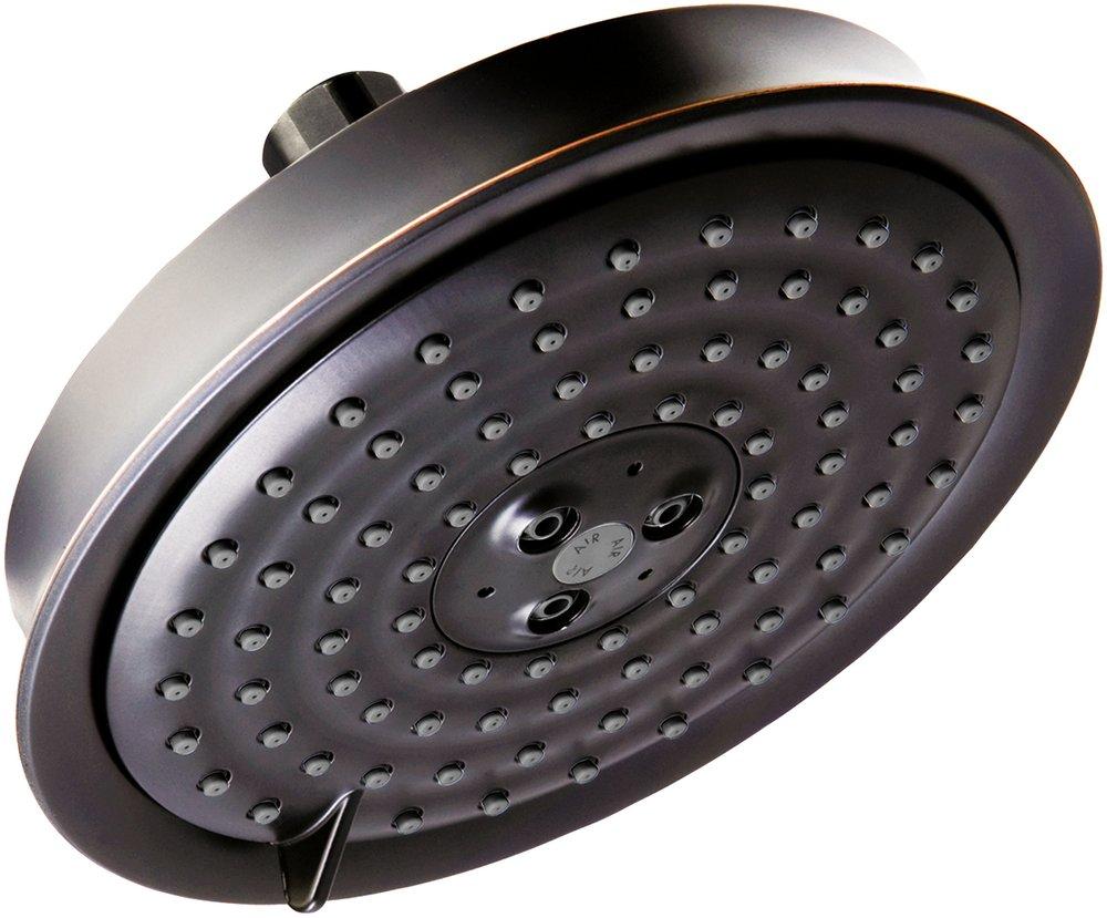 Hansgrohe Rubbed Bronze Multi Function RainAir/BalanceAir/Whirl Showerhead 