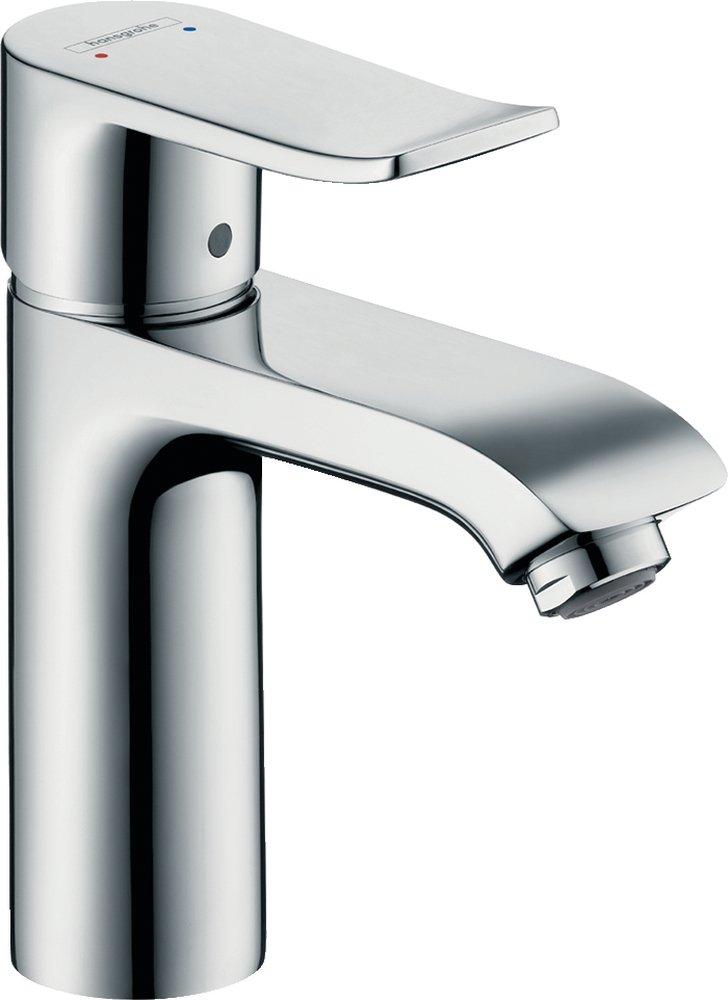 Metris Single-Hole Faucet 110 with Pop-Up Drain, 0.5 GPM in Chrome 