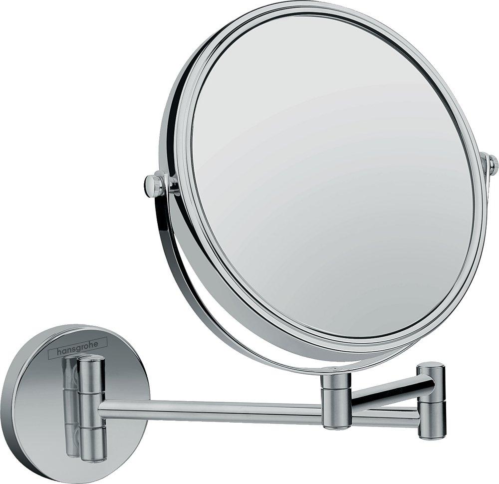 Logis Universal Pull-Out Shaving Mirror in Chrome 