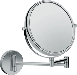 Logis Universal Pull-Out Shaving Mirror in Chrome