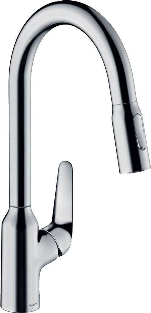 Hansgrohe Chrome Single Handle Kitchen Faucet 