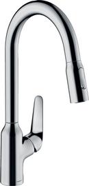 Hansgrohe Chrome Single Handle Kitchen Faucet 