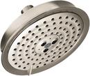 Hansgrohe Brushed Nickel Multi Function RainAir/BalanceAir/Whirl Showerhead 