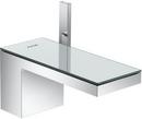 Single Handle Monoblock Bathroom Sink Faucet in Chrome;Mirror 