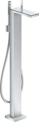 AXOR MyEdition AXOR MyEdition Freestanding Tub Filler Trim with 1.75 GPM Handshower in Chrome / Mirror Glass