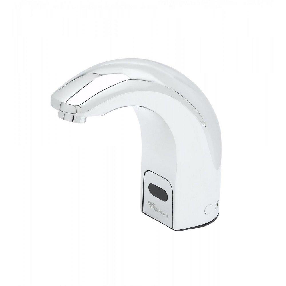 T&S Brass Polished Chrome Deck Mount Service Faucet 