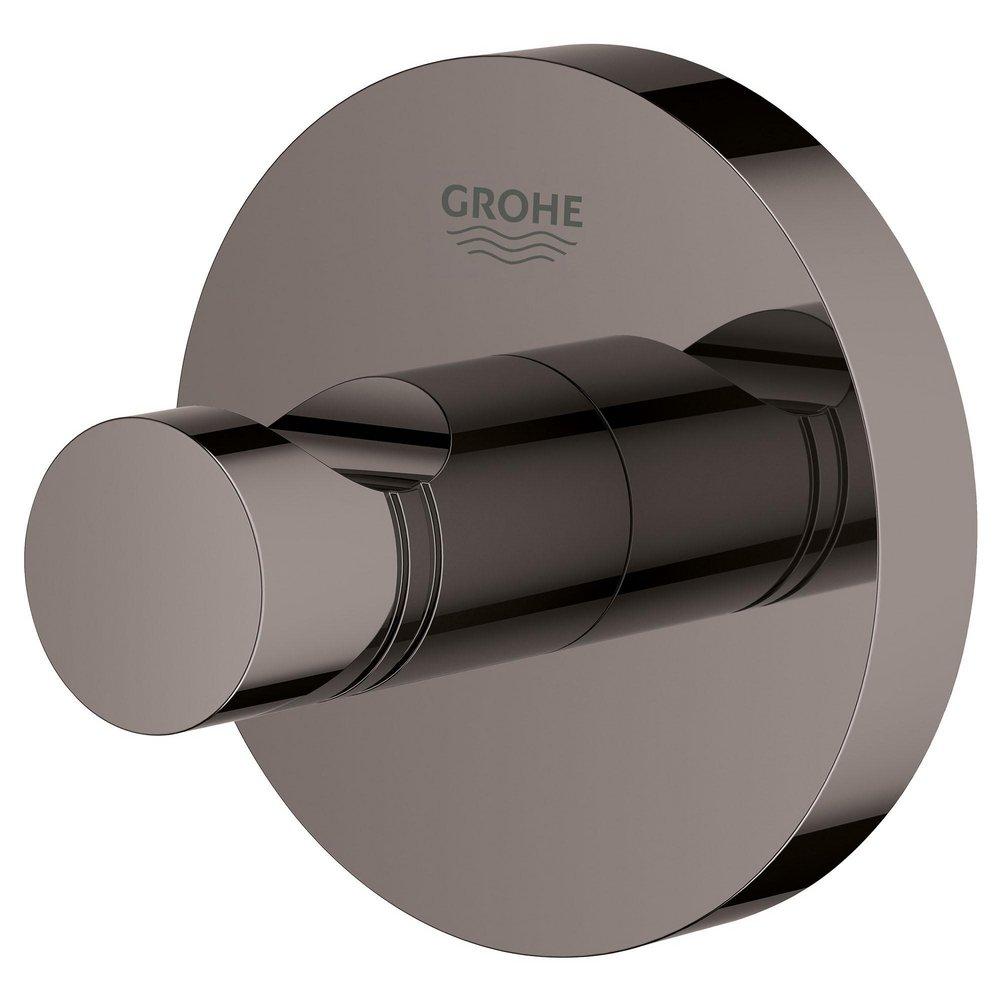 GROHE Hard Graphite 1-Hook Robe Hook 