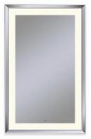 Robern Polished Chrome 27 x 43 in. Vintage Lighted Mirror 