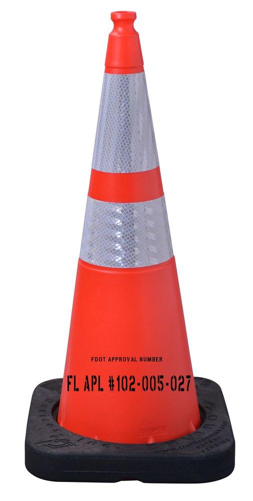 VizCon Safety Orange 36 in. 12 lb. Cone 