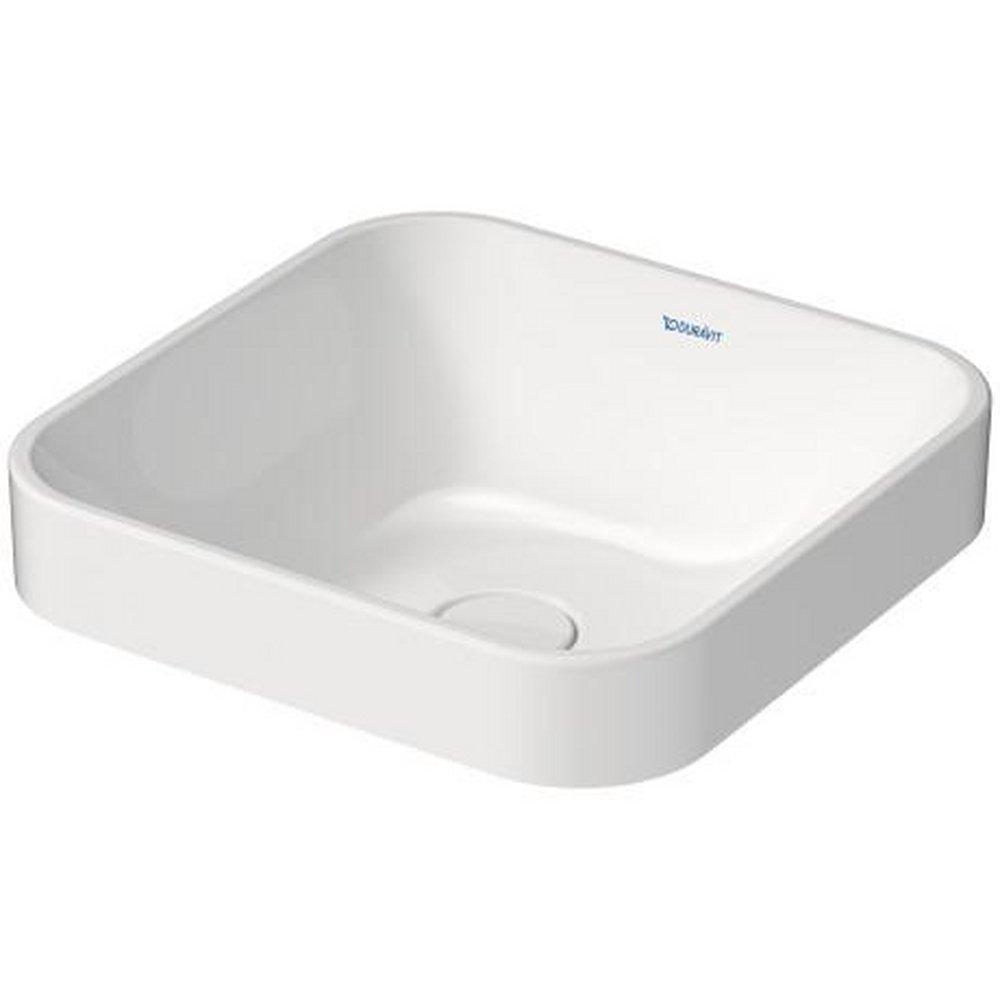Duravit White Drop-in Bathroom Sink 
