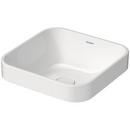 15-3/4 x 15-3/4 in. Square Drop-in Bathroom Sink in White