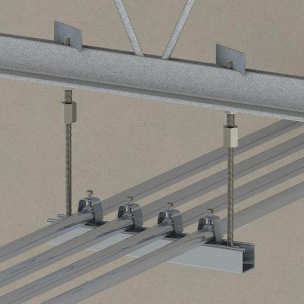 1/2 in. Pre-Galvanized Steel Hanger Bar 