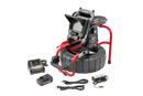 RIDGID Red Camera Reel and Digital Reporting Monitor with Battery and Charger 