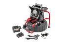 RIDGID Red Battery, Camera Reel, Charger, Digital Monitor and Inspection Camera 