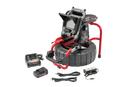 RIDGID Red Battery, Camera Reel, Charger, Digital Monitor and Inspection Camera 