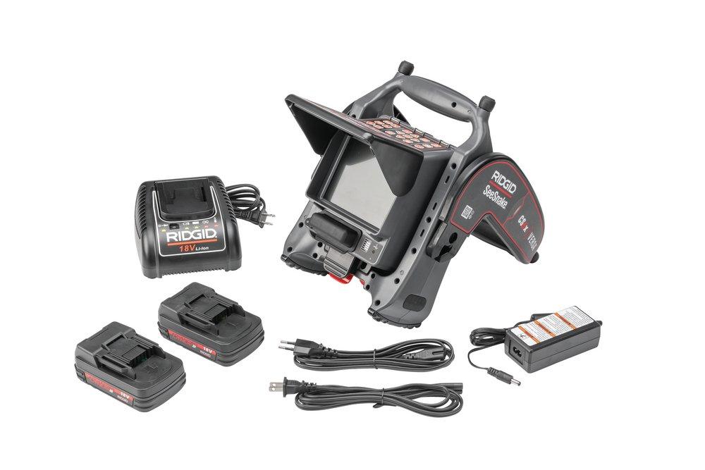 RIDGID Digital Reporting Monitor with Battery and Charger 