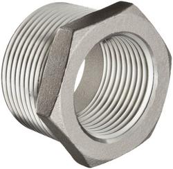 1 x 3/4 in. MNPT x FNPT Stainless Steel Hex Head Reducing Bushing