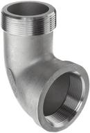 1/4 in. FNPT x MNPT 150# Street Global 316 and 316L Stainless Steel 90 Degree Elbow