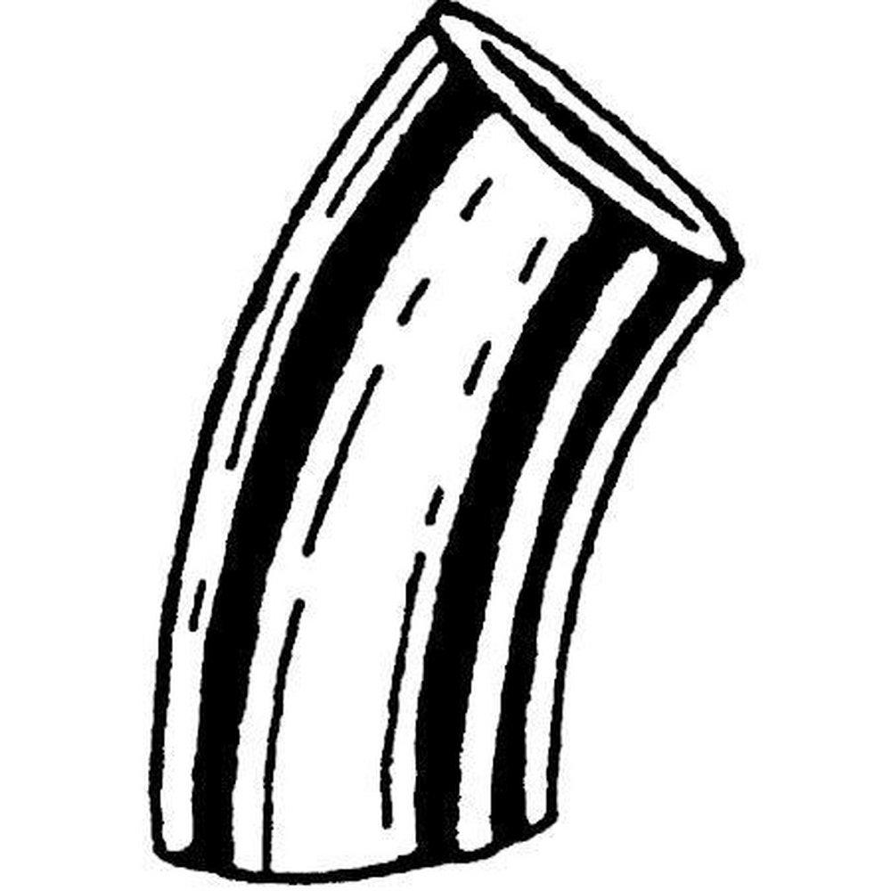 Butt Weld Schedule 10 Long Radius Global 316L Stainless Steel 45 Degree Elbow 