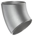2-1/2 in. Butt Weld Schedule 10 316L Stainless Steel Long Radius 45 Degree Elbow