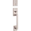 17-15/16 x 2-5/8 in. Zinc Dummy Handle Set in Satin Nickel
