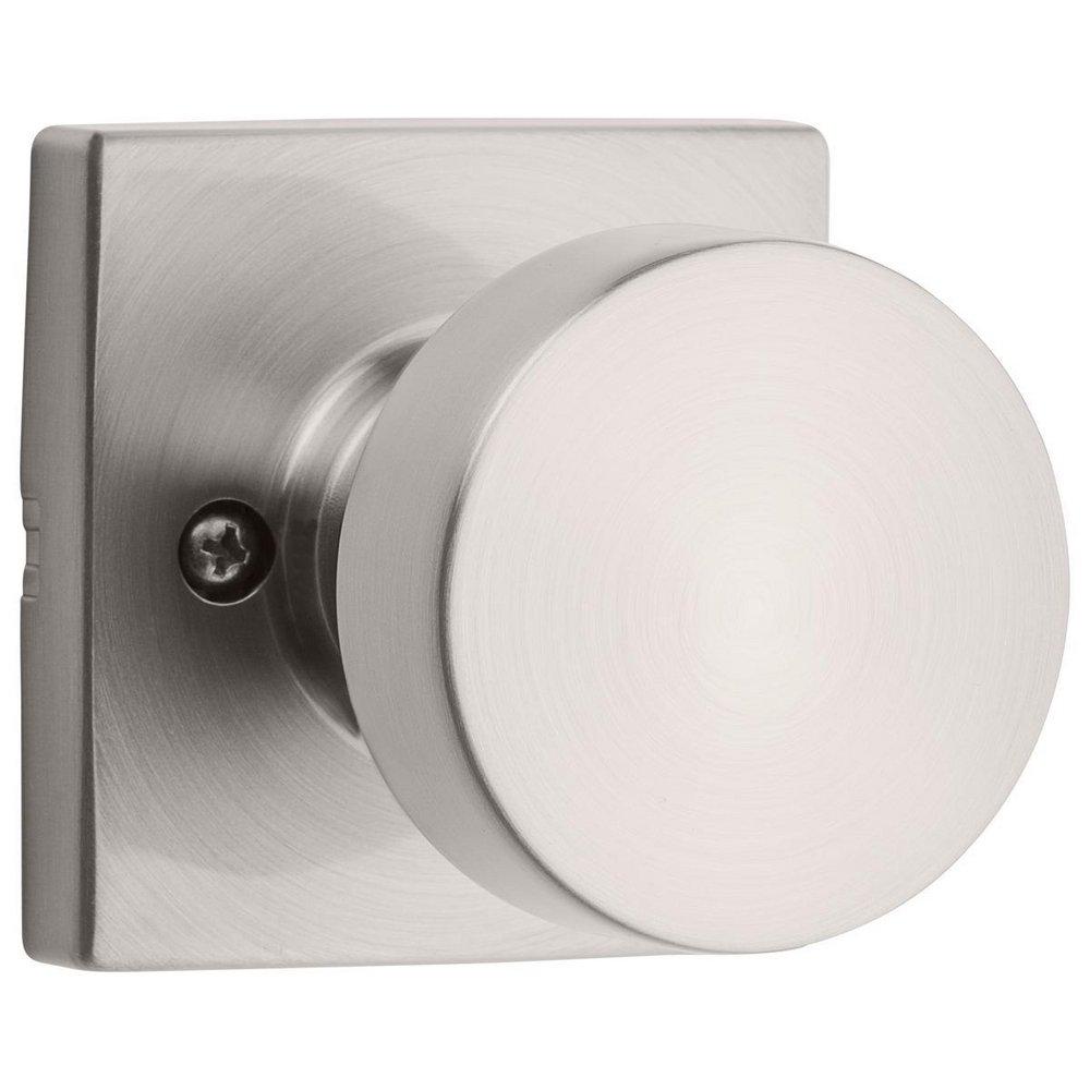 Kwikset Satin Nickel PISMO SQ HALF-DUMMY KNOB 