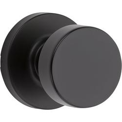 Passage Knob in Matte Black