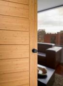 Kwikset Matte Black PISMO RND HALF-DUMMY KNOB 