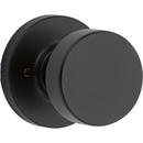 Kwikset Matte Black PISMO RND HALF-DUMMY KNOB 