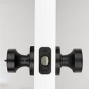Kwikset Matte Black PISMO RND PRIV KNOB 