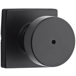 Privacy Door Knob in Matte Black