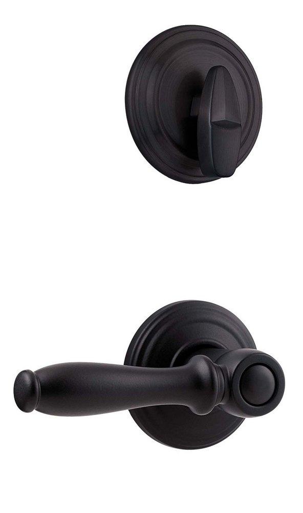 Kwikset Iron Black Door Lever 
