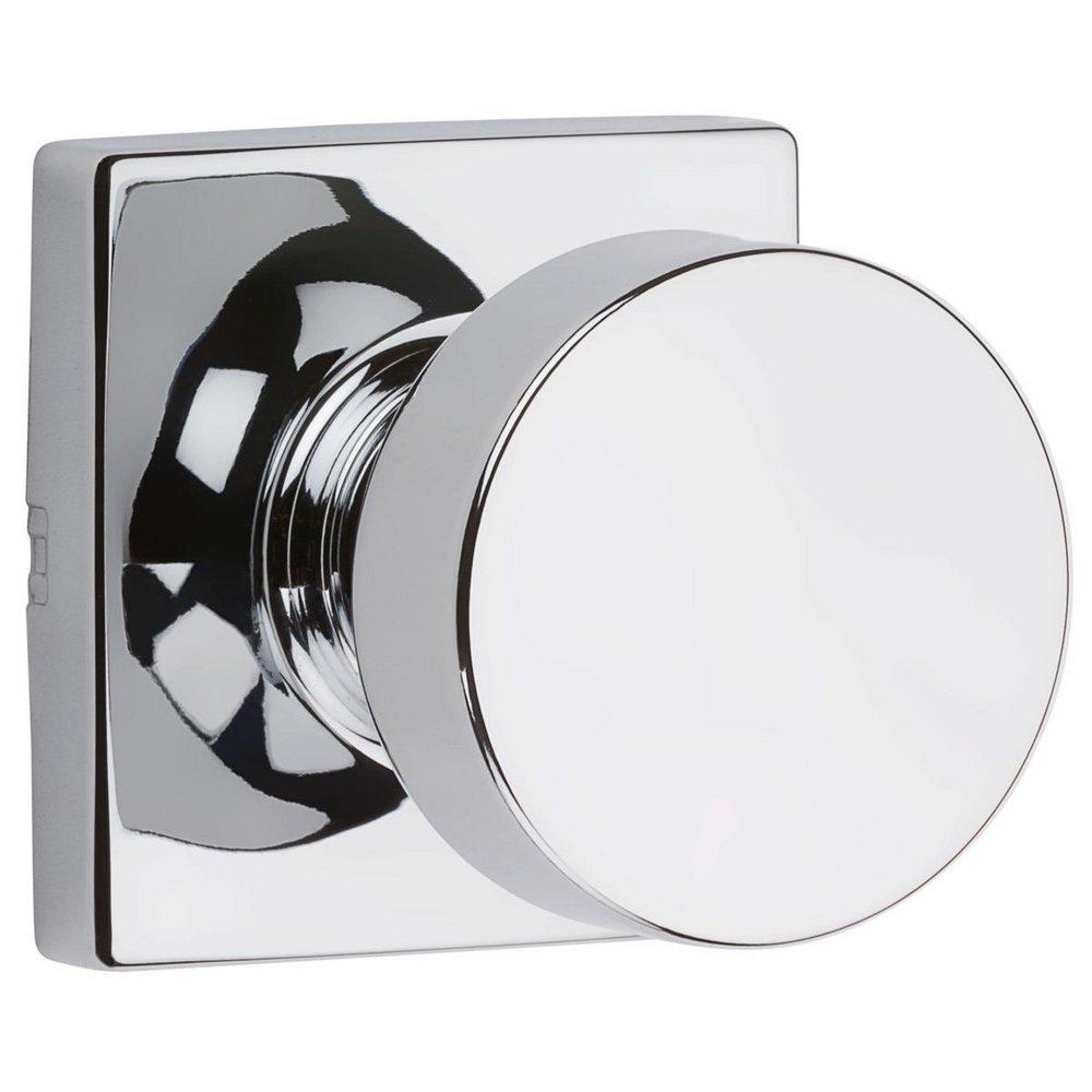 Kwikset Polished Chrome PISMO SQ PASS KNOB 