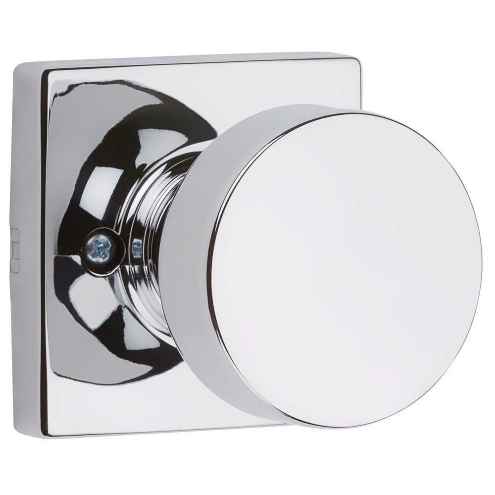 Kwikset Polished Chrome PISMO SQ HALF-DUMMY KNOB 