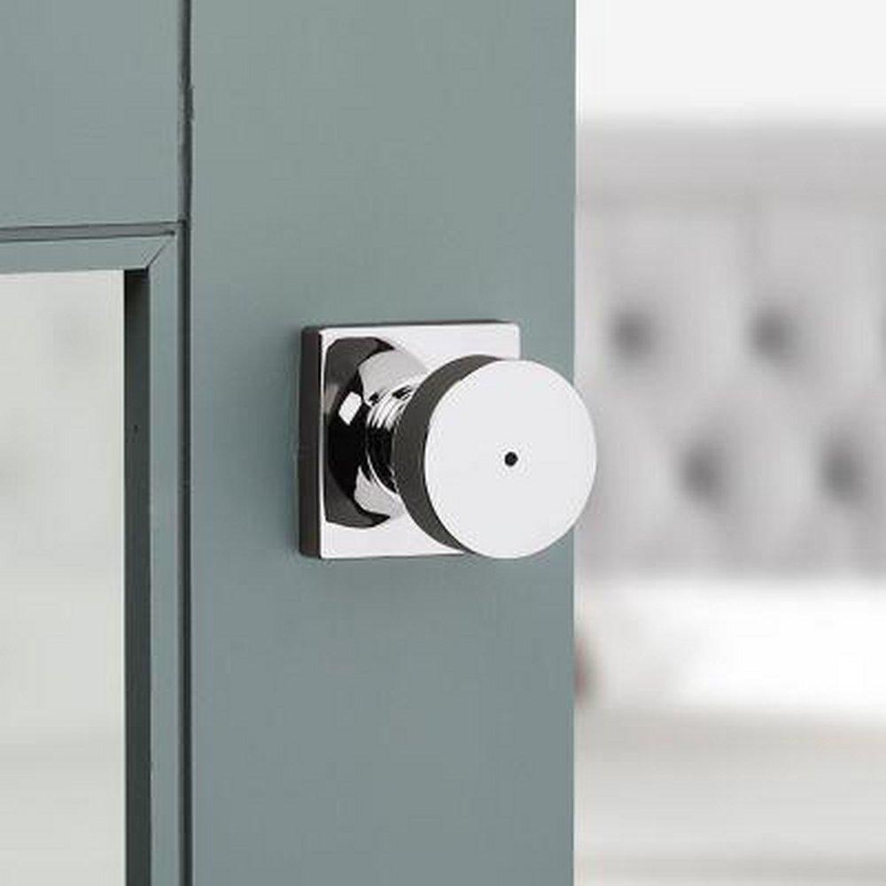 Kwikset Polished Chrome PISMO SQ PRIV KNOB 