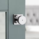 Kwikset Polished Chrome PISMO SQ PRIV KNOB 