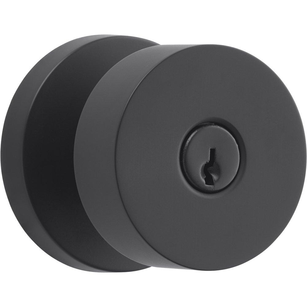 Baldwin Hardware Satin Black Door Knob 