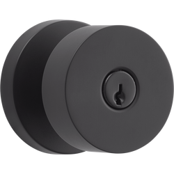 Door Knob in Satin Black