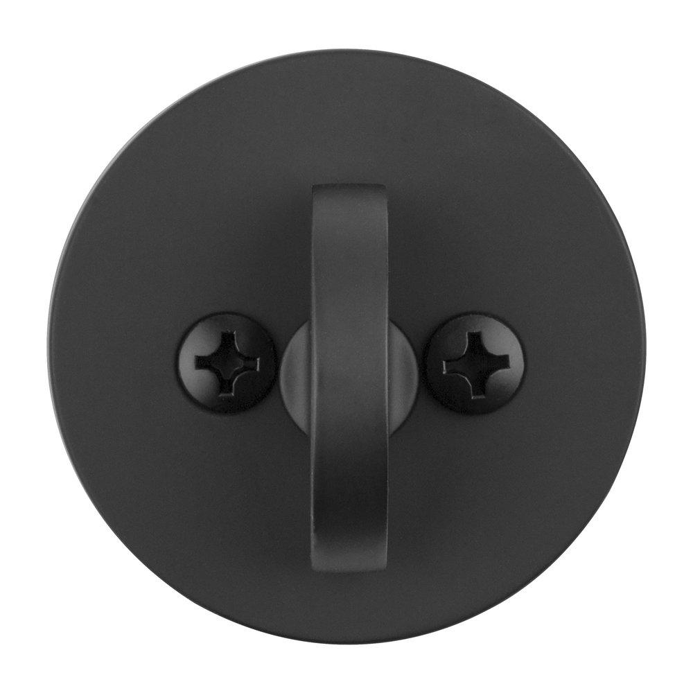 Baldwin Hardware Satin Black Brass Keyed Entry Deadbolt Lock 