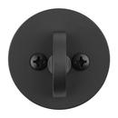 Baldwin Hardware Satin Black Brass Keyed Entry Deadbolt Lock 