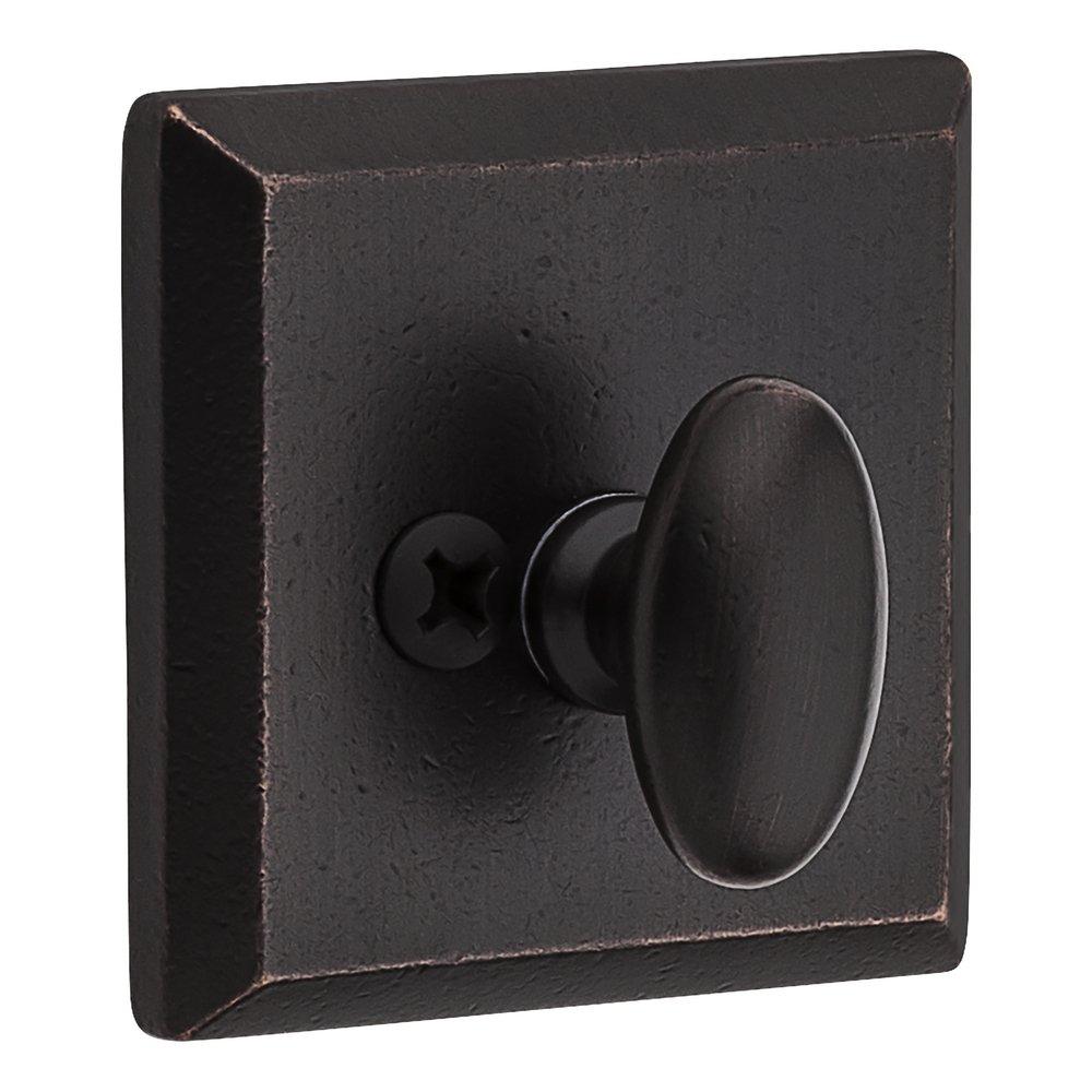 Baldwin Hardware Dark Bronze Brass Deadbolt Lock 