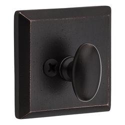 Brass Deadbolt Lock in Dark Bronze