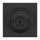 Baldwin Hardware Satin Black Brass Deadbolt Lock 