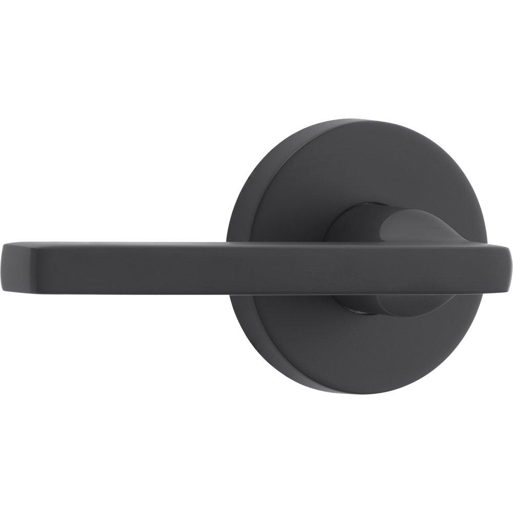 Baldwin Hardware Satin Black Door Lever 