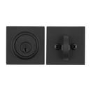 Baldwin Hardware Satin Black Brass Keyed Entry Deadbolt Lock 