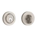 Baldwin Hardware Satin Nickel Brass Deadbolt Lock 