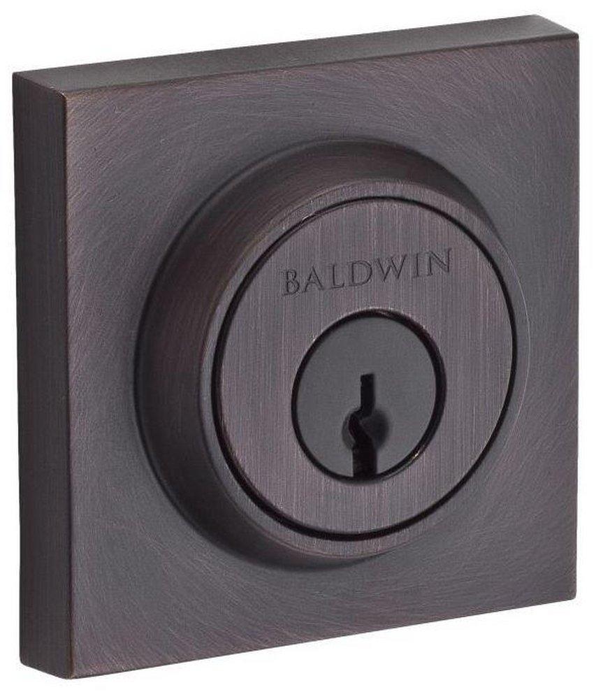 Baldwin Hardware Venetian Bronze Brass Deadbolt Lock 