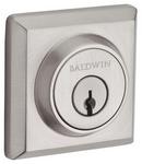 Baldwin Hardware Satin Nickel Brass Deadbolt Lock 
