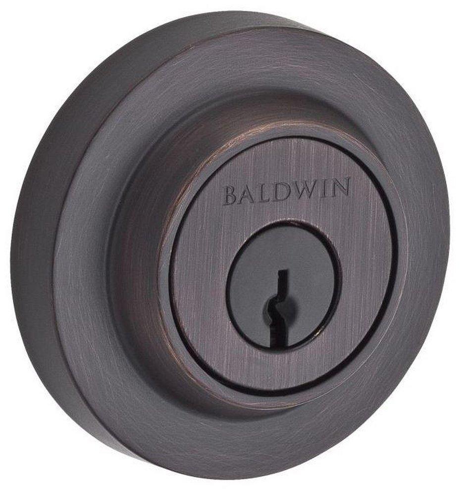 Baldwin Hardware Venetian Bronze Brass Deadbolt Lock 